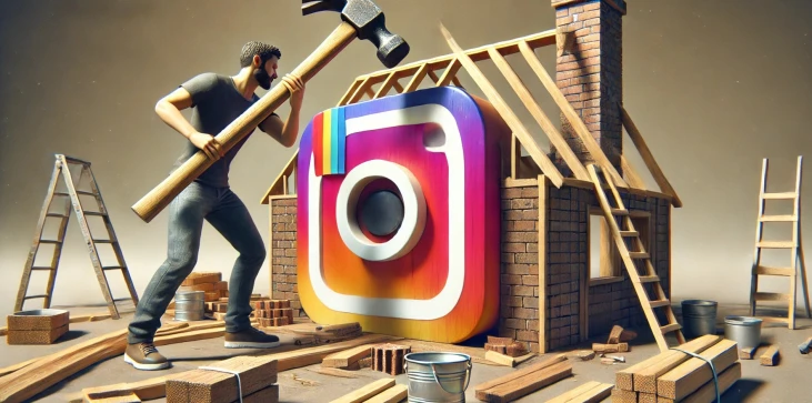 construirea aplicației instagram